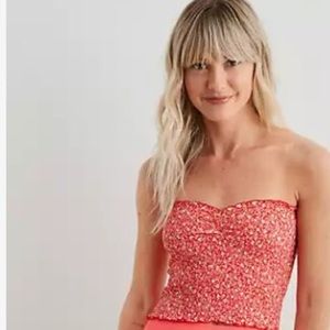 Aerie floral tube top
